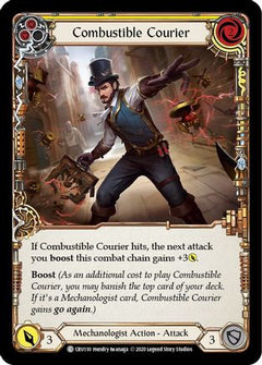 Combustible Courier (Yellow) (CRU110) [Crucible of War] 1st Edition - Deck Out Gaming