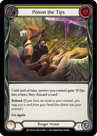 Poison the Tips (CRU124) [Crucible of War] Unlimited Edition - Deck Out Gaming