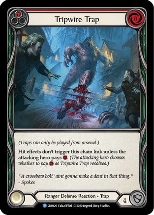 Tripwire Trap (CRU126) [Crucible of War] Unlimited Edition - Deck Out Gaming