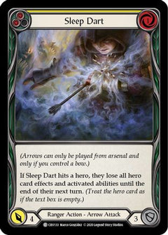 Sleep Dart (Yellow) (CRU133) [Crucible of War] Unlimited Edition Rainbow Foil - Deck Out Gaming