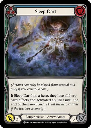Sleep Dart (Blue) (CRU134) [Crucible of War] 1st Edition - Deck Out Gaming