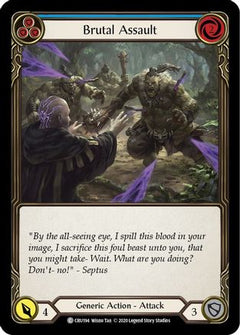 Brutal Assault (Blue) (CRU194) [Crucible of War] 1st Edition - Deck Out Gaming
