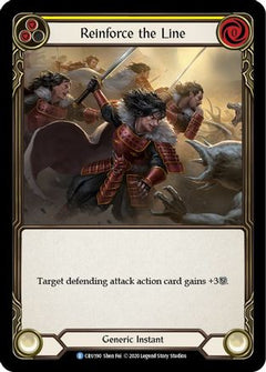 Reinforce the Line (Yellow) (CRU190) [Crucible of War] Unlimited Edition - Deck Out Gaming