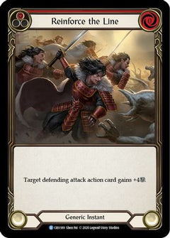 Reinforce the Line (Red) (CRU189) [Crucible of War] Unlimited Edition - Deck Out Gaming
