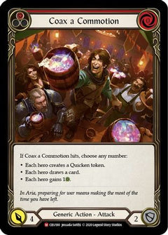 Coax a Commotion (CRU180) [Crucible of War] 1st Edition - Deck Out Gaming
