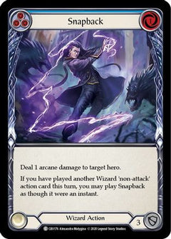 Snapback (Blue) (CRU176) [Crucible of War] Unlimited Edition - Deck Out Gaming