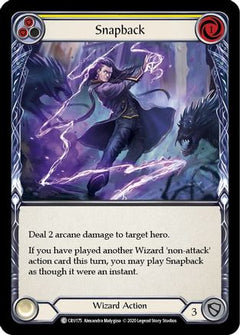 Snapback (Yellow) (CRU175) [Crucible of War] Unlimited Edition - Deck Out Gaming