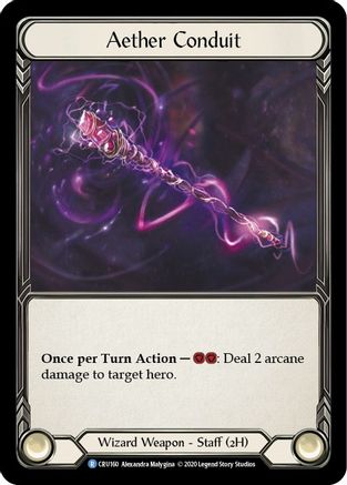 Aether Conduit (CRU160) [Crucible of War] 1st Edition - Deck Out Gaming