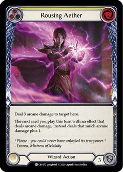 Rousing Aether (Yellow) (CRU172) [Crucible of War] Unlimited Edition - Deck Out Gaming