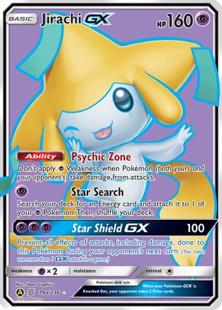 Jirachi GX - 79a/236 (79a) [Alternate Art Promos] Holofoil - Deck Out Gaming