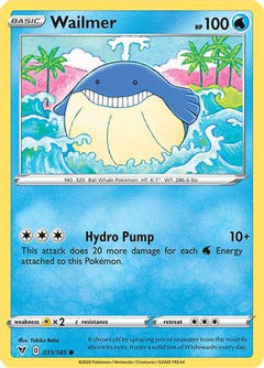 Wailmer (31) [SWSH04: Vivid Voltage] Reverse Holofoil - Deck Out Gaming