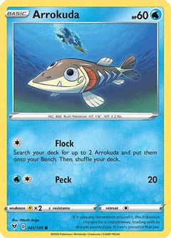Arrokuda (41) [SWSH04: Vivid Voltage] Reverse Holofoil - Deck Out Gaming