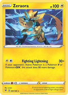 Zeraora (61) [SWSH04: Vivid Voltage] Reverse Holofoil - Deck Out Gaming