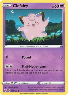 Clefairy [SWSH04: Vivid Voltage] Reverse Holofoil - Deck Out Gaming