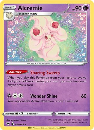 Alcremie (81) [SWSH04: Vivid Voltage] Reverse Holofoil - Deck Out Gaming