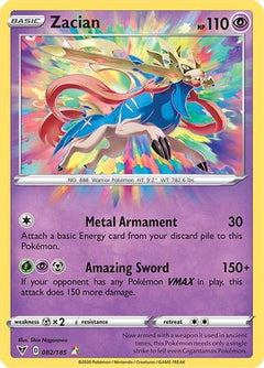 Zacian (82) [SWSH04: Vivid Voltage] Holofoil - Deck Out Gaming