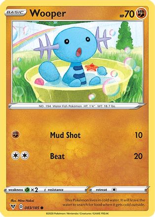 Wooper (83) [SWSH04: Vivid Voltage] Reverse Holofoil - Deck Out Gaming