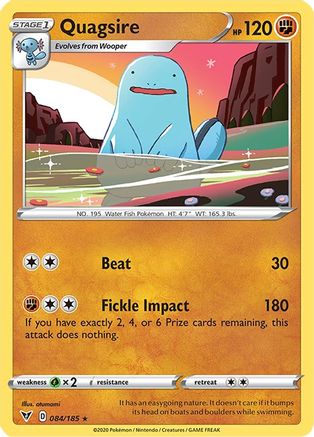 Quagsire (84) [SWSH04: Vivid Voltage] Reverse Holofoil - Deck Out Gaming