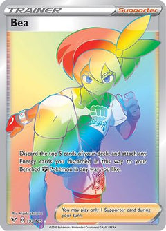 Bea (Secret) (193) [SWSH04: Vivid Voltage] Holofoil - Deck Out Gaming