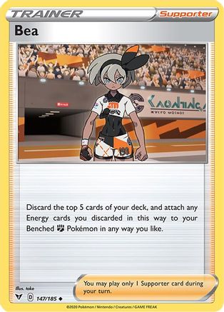 Bea (147) [SWSH04: Vivid Voltage] Reverse Holofoil - Deck Out Gaming