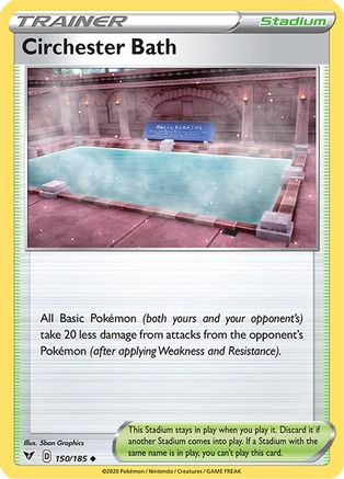 Circhester Bath (150) [SWSH04: Vivid Voltage] Reverse Holofoil - Deck Out Gaming