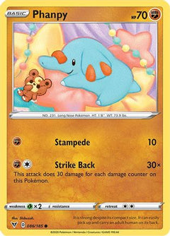 Phanpy (86) [SWSH04: Vivid Voltage] Reverse Holofoil - Deck Out Gaming
