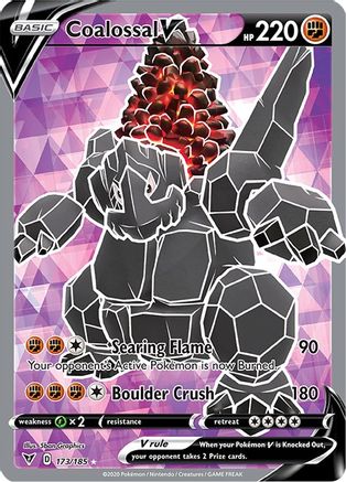 Coalossal V (Full Art) (173) [SWSH04: Vivid Voltage] Holofoil - Deck Out Gaming
