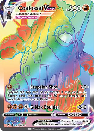 Coalossal VMAX (Secret) (189) [SWSH04: Vivid Voltage] Holofoil - Deck Out Gaming