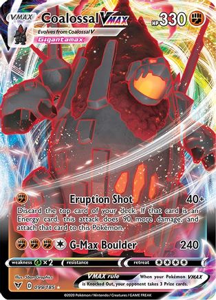 Coalossal VMAX (99) [SWSH04: Vivid Voltage] Holofoil - Deck Out Gaming