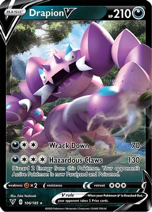 Drapion V (106) [SWSH04: Vivid Voltage] Holofoil - Deck Out Gaming