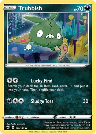 Trubbish (110) [SWSH04: Vivid Voltage] Reverse Holofoil - Deck Out Gaming