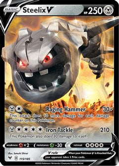 Steelix V - 115/185 [SWSH04: Vivid Voltage] - Deck Out Gaming