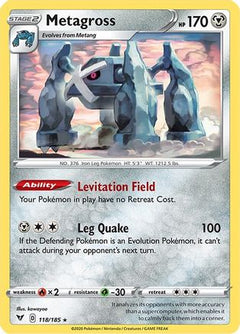 Metagross (118) [SWSH04: Vivid Voltage] Reverse Holofoil - Deck Out Gaming