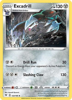 Excadrill (122) [SWSH04: Vivid Voltage] Reverse Holofoil - Deck Out Gaming