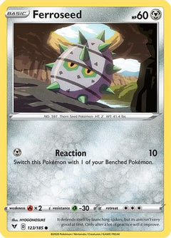 Ferroseed (123) [SWSH04: Vivid Voltage] Reverse Holofoil - Deck Out Gaming