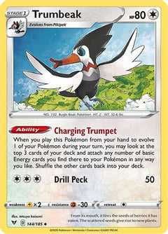 Trumbeak (144) [SWSH04: Vivid Voltage] Reverse Holofoil - Deck Out Gaming