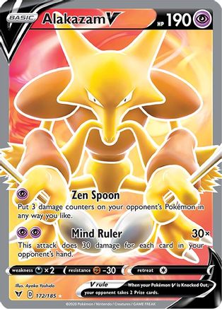 Alakazam V (Full Art) (172) [SWSH04: Vivid Voltage] Holofoil - Deck Out Gaming