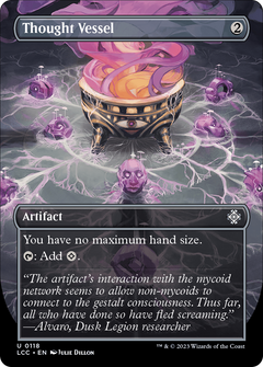 Thought Vessel (Borderless) (118) [The Lost Caverns of Ixalan Commander] foil - Deck Out Gaming
