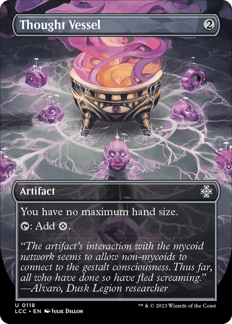 Thought Vessel (Borderless) (118) [The Lost Caverns of Ixalan Commander] foil - Deck Out Gaming
