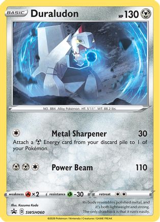 Duraludon - SWSH060 (SWSH060) [SWSH: Sword & Shield Promo Cards] Holofoil - Deck Out Gaming