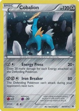 Cobalion - 84/101 (Cosmos Holo) (84) [Blister Exclusives] Holofoil - Deck Out Gaming