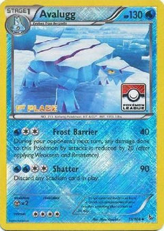 Avalugg - 31/106 (Pokemon League) [1st Place] (31) [League & Championship Cards] Reverse Holofoil - Deck Out Gaming