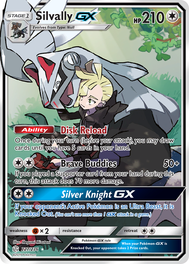 Silvally GX (Full Art) (227) [SM - Cosmic Eclipse] Holofoil - Deck Out Gaming