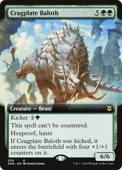 Cragplate Baloth (Extended Art) (359) [Zendikar Rising] foil - Deck Out Gaming