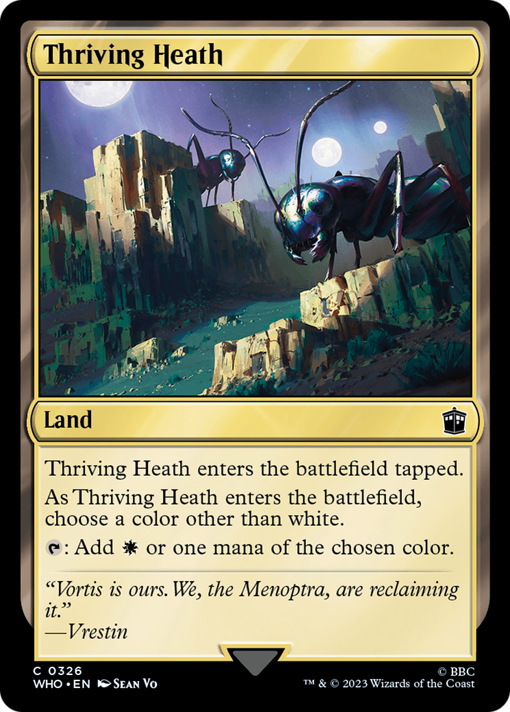 Thriving Heath (326) [Doctor Who] - Deck Out Gaming