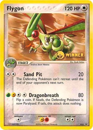 Flygon - 025 (e-League) [Winner] (25) [Nintendo Promos] - Deck Out Gaming