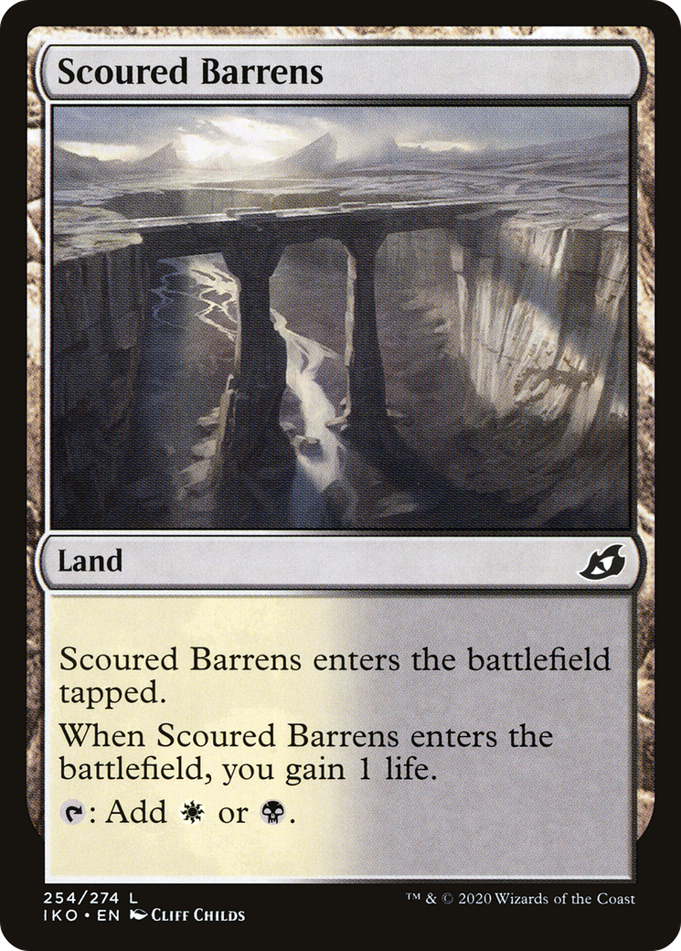 Scoured Barrens (254) [Ikoria: Lair of Behemoths] - Deck Out Gaming
