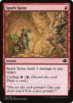 Spark Spray (141) [Dominaria Remastered] foil - Deck Out Gaming