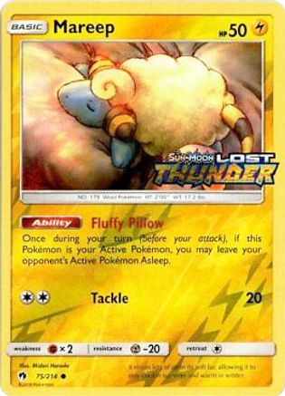 Mareep - 75/214 (Toys R Us Promo) (75) [Miscellaneous Cards & Products] Reverse Holofoil - Deck Out Gaming