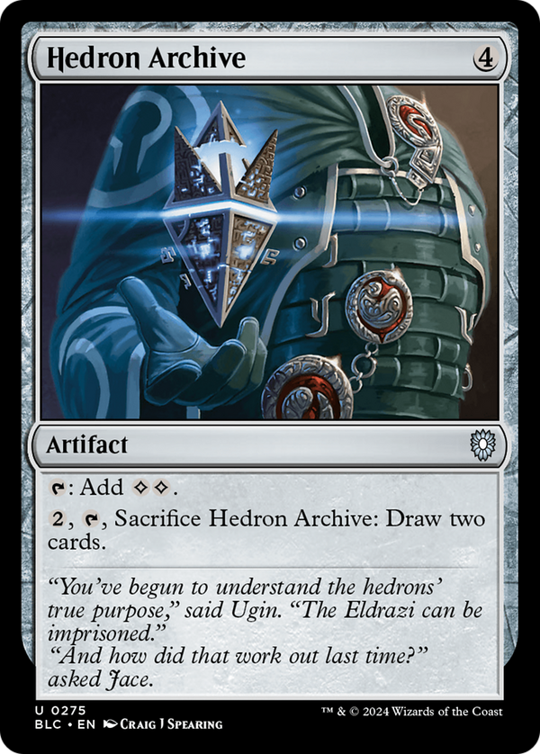 Hedron Archive (275) [Bloomburrow Commander] - Deck Out Gaming